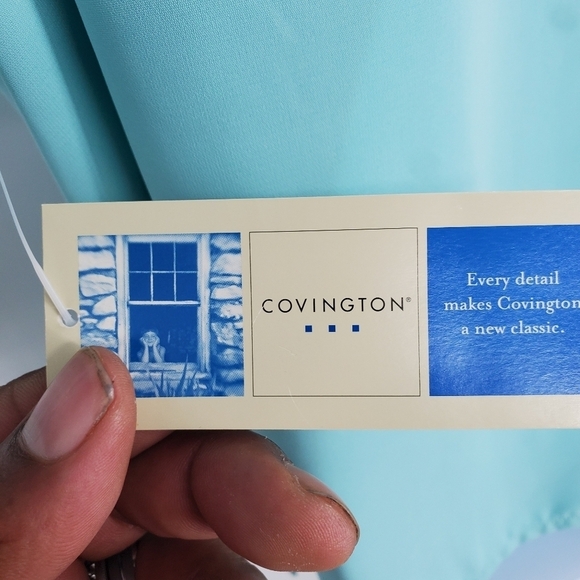 Covington Shirt Women 20W Embroidered Button Down Blouse - Picture 5 of 12